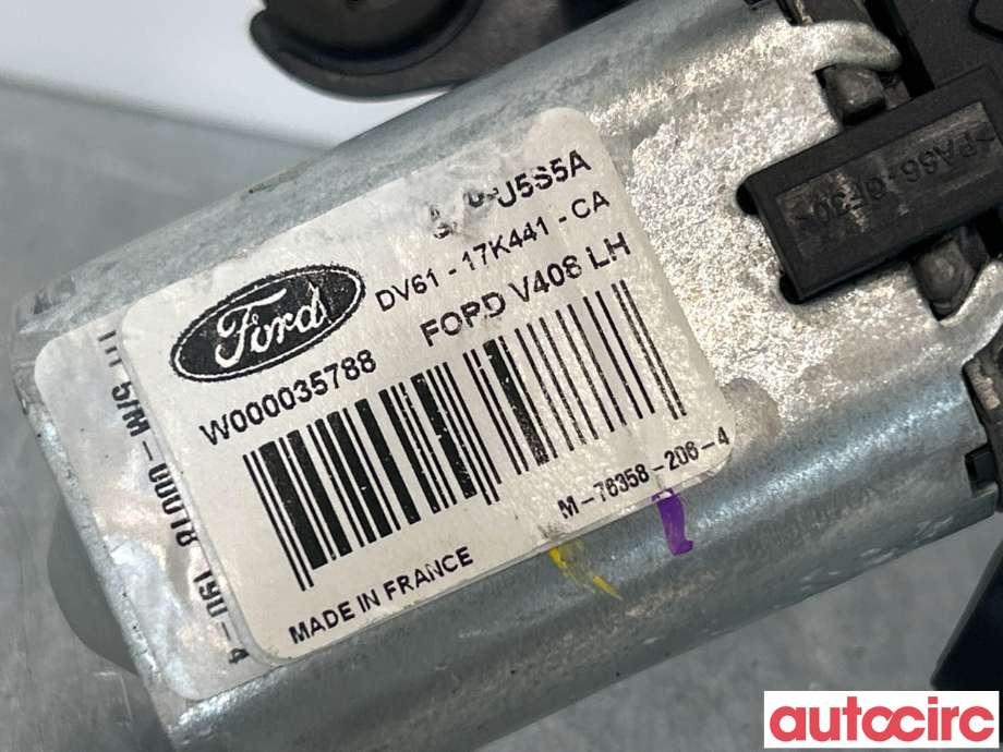 Viskermotor bakrute til Ford Transit Connect 2013-2018 Type II, Fase 1  (FORD|1807927|DV61-17K441-CA)