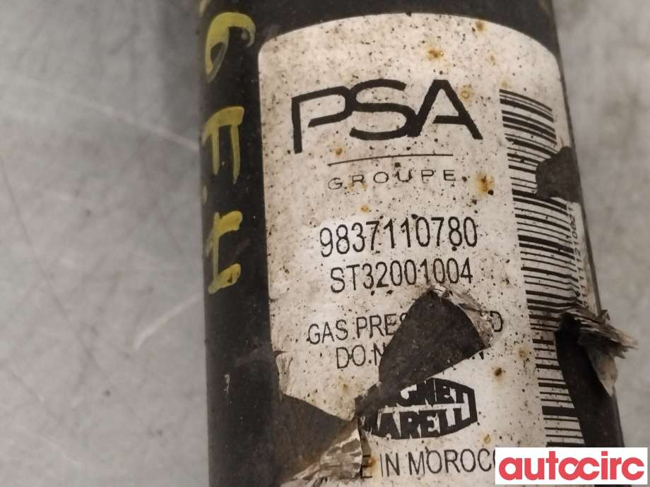 Fjærbein høyre foran til Peugeot 2008 2019-->> (Type II)  (PEUGEOT|9837110780|)