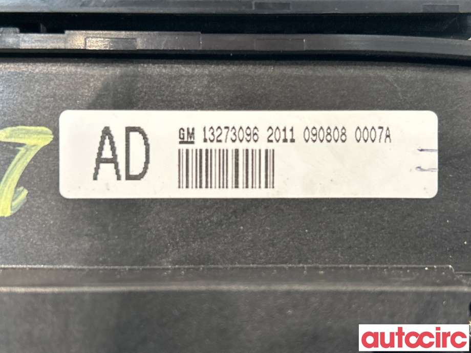 Varmeapparat betjening til Opel Insignia A 2009-2014  (OPEL|13273256|)