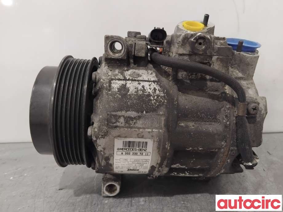Aircondition kompressor til Mercedes Vito/Viano 2010-2014 (Fase 2) (W639) (W639) (MERCEDES|A0022307211|DCS-17E)