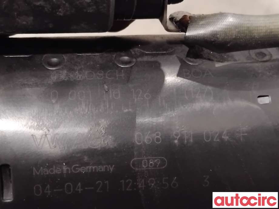 Starter diesel til Audi A4 2001-2004 (Type II) (B6) (B6) (AUDI|068911024GX|0001110126|068911024F)