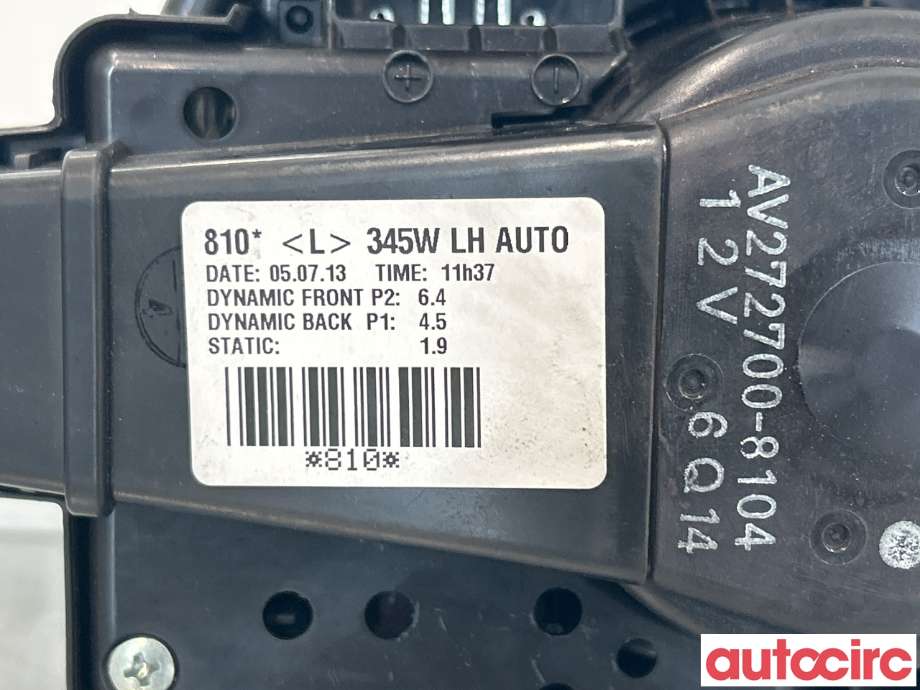 Varmeapparat motor til Toyota Auris 2013-2015 (Type II, Fase 1)  (TOYOTA|8710302150|)