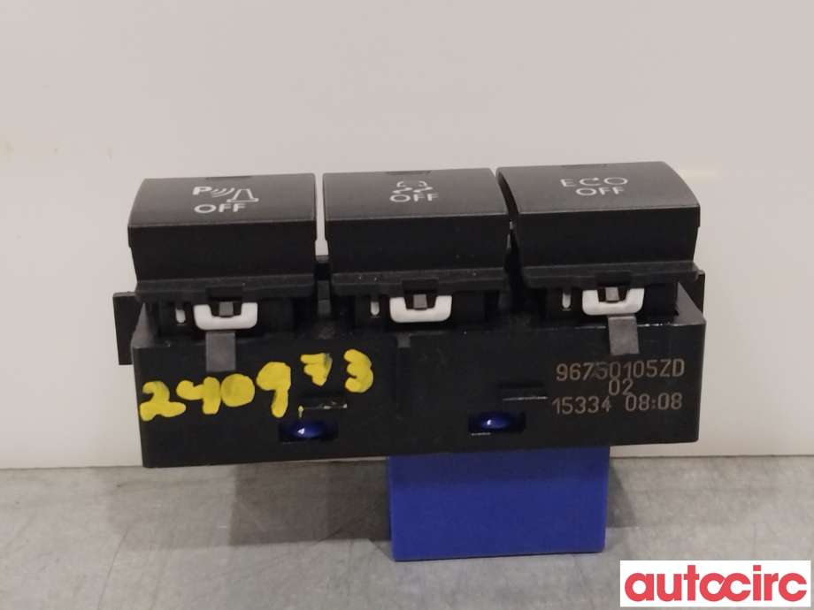 Bryter diverse til Peugeot 2008 2013-2019 (Type I)  (PEUGEOT|96750105ZD)