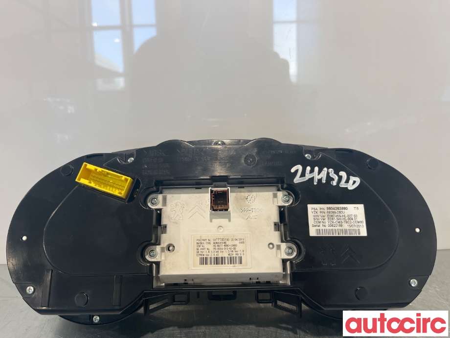 Instrumentpanel til Peugeot 5008 2010-2017 (Type I)  (PEUGEOT|9804210780|9804263880)