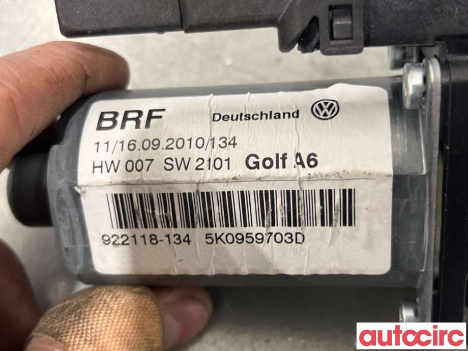 Ruteheis venstre bak til VW Golf VI 2008-2012  (VOLKSWAGEN|5K0959703D|922118-134|5K0959703C)
