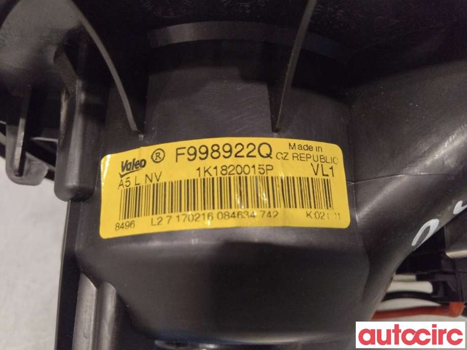 Varmeapparat motor til VW Caddy 2015-2020 (Type III, Fase 3)  (VOLKSWAGEN|1K1820021|)