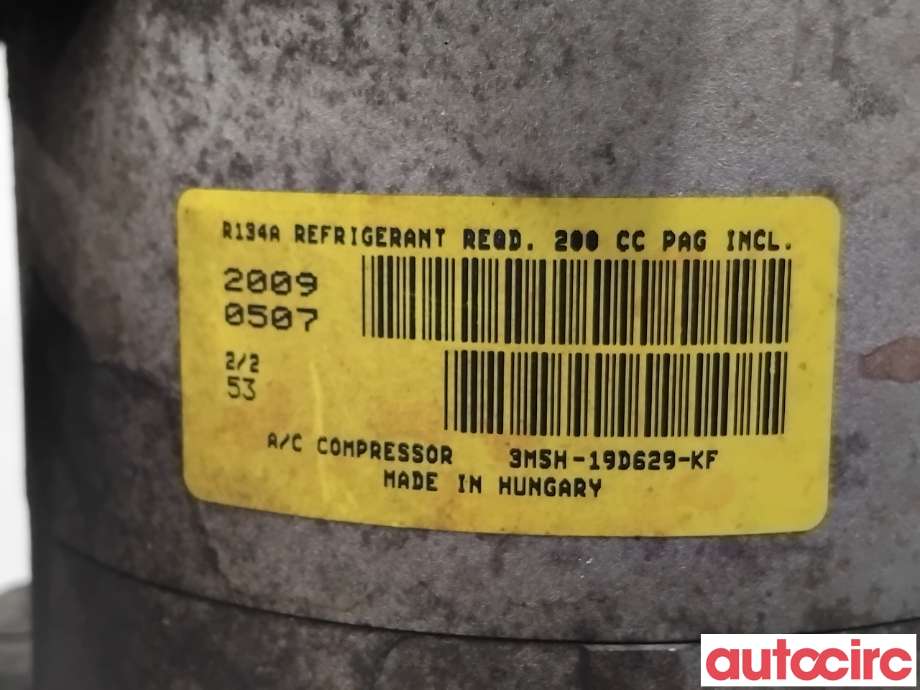 Aircondition kompressor til Ford Focus 2008-2010 (Type II, Fase 2)  (FORD|1744998||3M5H-19D629-KF)