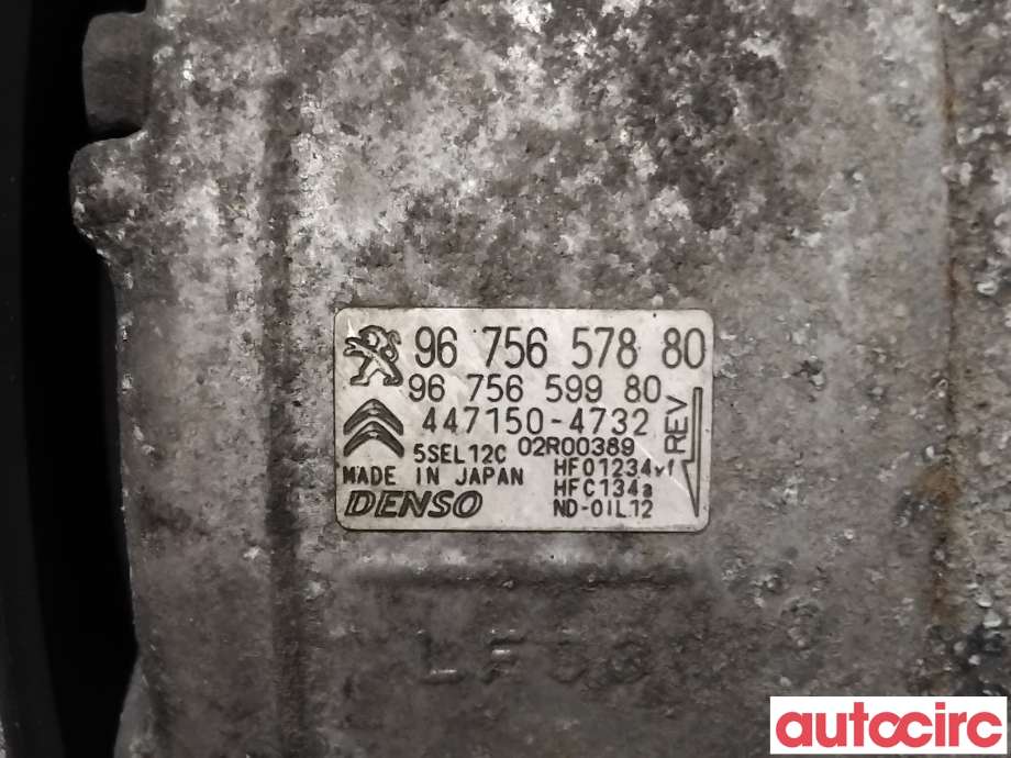 Aircondition kompressor til Citroën C4, Picasso 2013-2018 (Type II)  (CITROEN|9675659980|447150-4732|9675657880)