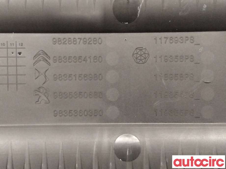 Motordeksel over motor til Peugeot 2008 2019-->> (Type II) (PEUGEOT|9828879280|)