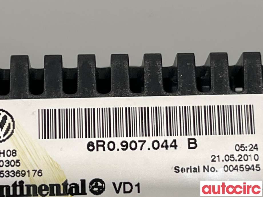 Varmeapparat betjening til VW Polo 2009-2014 (Type V, Fase 1)  (VOLKSWAGEN|6R0907044B|)