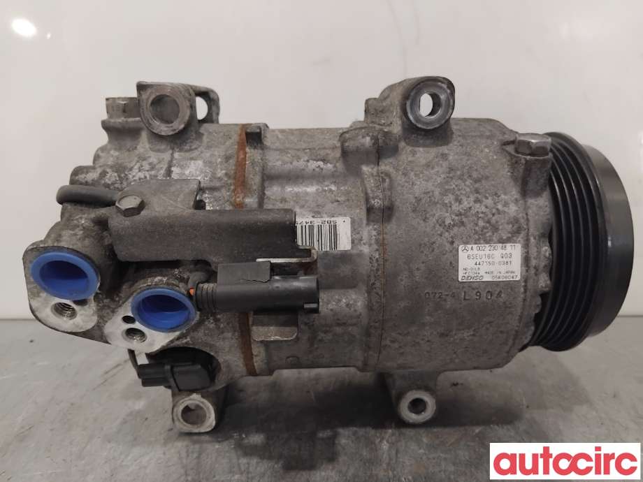 Aircondition kompressor til Mercedes B-Klasse 2008-2011 (Fase 2) (W245) (W245) (MERCEDES|A0022304811|447150-0381)