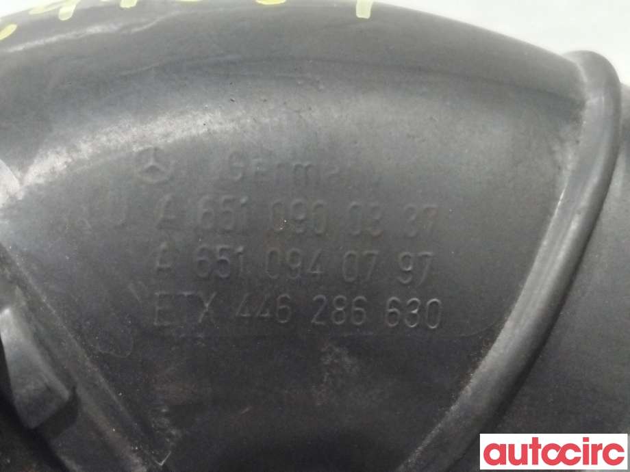 Luftslange innsug til Mercedes CLS 2011-2017 (C218) (C218) (MERCEDES|A6510900337||A6510940797)