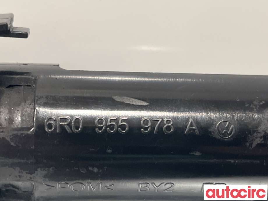 Lyktespylerdyse til VW Polo 2009-2014 (Type V, Fase 1)  (VOLKSWAGEN|6R0955978A|)