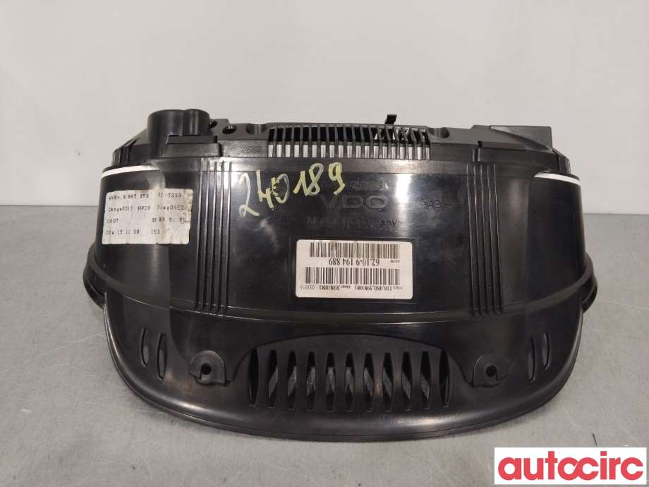 Instrumentpanel til BMW 5-Serie 2003-2010 (E60/E61) (E60/E61) (BMW|62109194889)