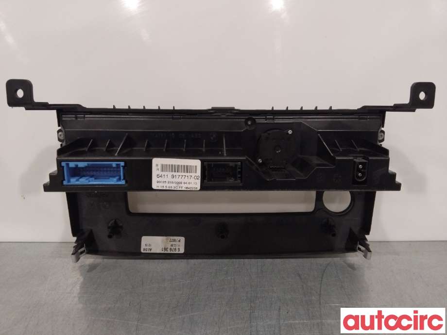 Varmeapparat betjening til BMW 5-Serie 2003-2010 (E60/E61) (E60/E61) (BMW|64119248708|64119177717)
