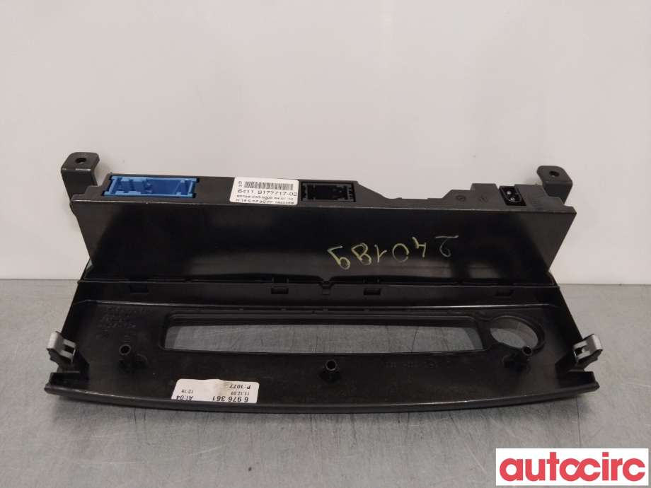 Varmeapparat betjening til BMW 5-Serie 2003-2010 (E60/E61) (E60/E61) (BMW|64119248708|64119177717)