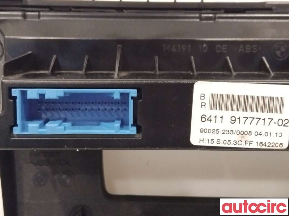 Varmeapparat betjening til BMW 5-Serie 2003-2010 (E60/E61) (E60/E61) (BMW|64119248708|64119177717)