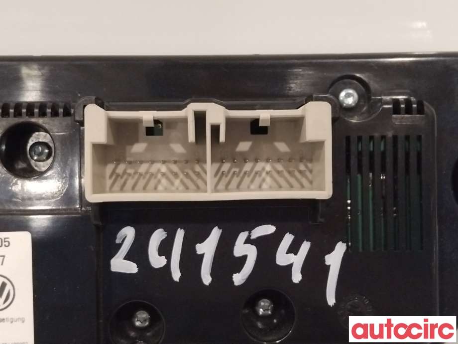Varmeapparat betjening til VW Caddy 2015-2020 (Type III, Fase 3)  (VOLKSWAGEN|1K8907044CG)