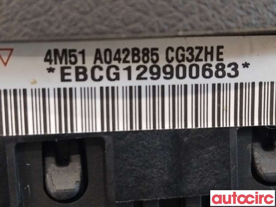 Airbag rattpute til Ford Focus 2008-2010 (Type II, Fase 2)  (FORD|1670593|4M51A042B85CG3ZHE)