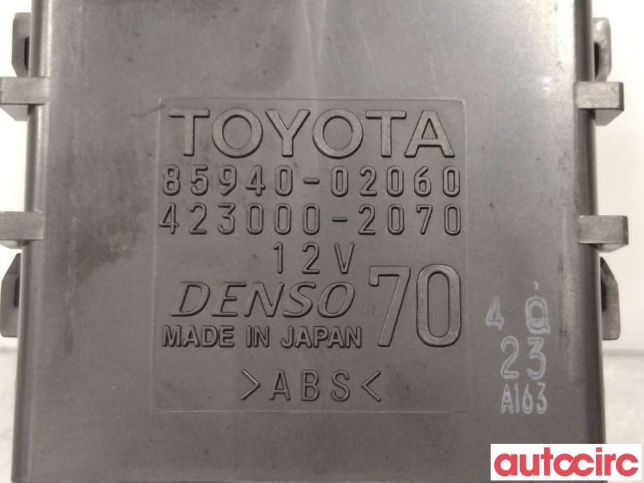 Rele diverse til Toyota Auris 2013-2015 (Type II, Fase 1)  (TOYOTA|8594002060||85940-02060)
