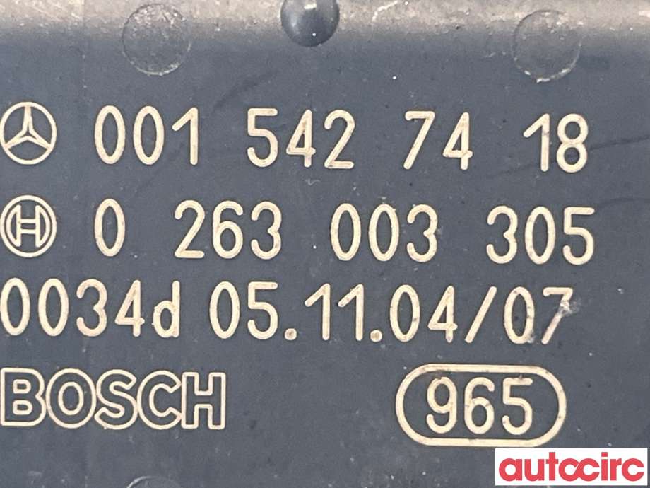 Parkeringssensor bak til Mercedes ML 2005-2011 (W164) (W164) (MERCEDES|A0045428718|0263003305|0015427418)