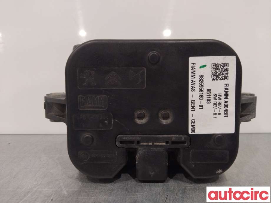 Høyttaler motorlyd, AVAS (Acoustic Vehicle Alerting System) til Peugeot 2008 2019-->> (Type II)  (PEUGEOT|9825956180|)