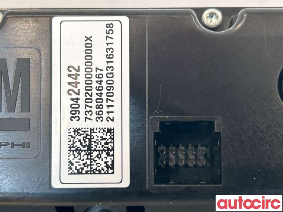 Varmeapparat betjening til Opel Astra K 2015-->>  (OPEL|39042442)