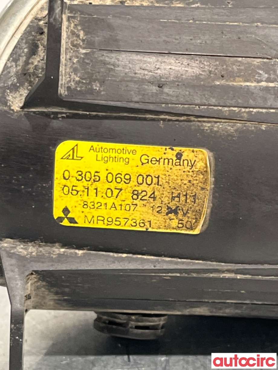 Tåkelykt høyre foran til Mitsubishi Lancer 2008-2017  (MITSUBISHI|8321A501||8321A108)