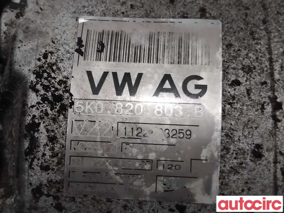 Aircondition kompressor til VW Touran 2010-2015 (Type I, Fase 3)  (VOLKSWAGEN|1K0820808FX|VCS-17|1K0820808F)