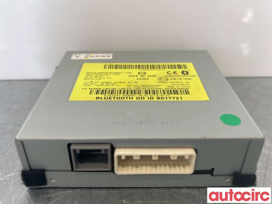 Styreenhet bluetooth til Mazda CX-5 2012-2017 (Type I)  (MAZDA|GHP9-66-DH0H)