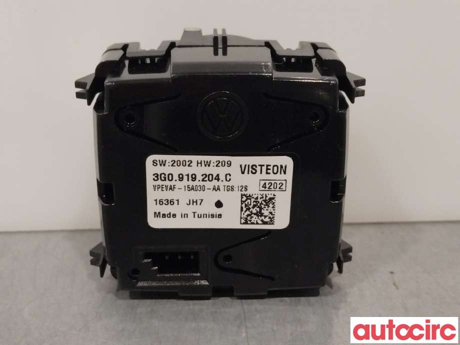 Instrument klokke til VW Passat 2015-2019 (Fase 1) (B8) (B8) (VOLKSWAGEN|3G0919204C)