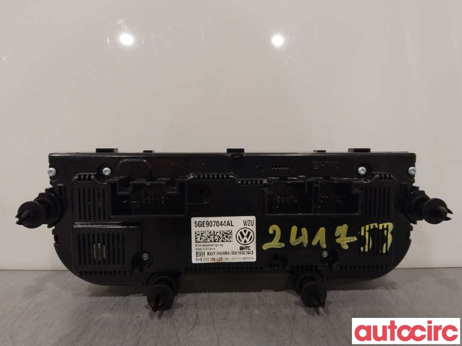 Varmeapparat betjening til VW Passat 2015-2019 (Fase 1) (B8) (B8) (VOLKSWAGEN|5GE907044AL)