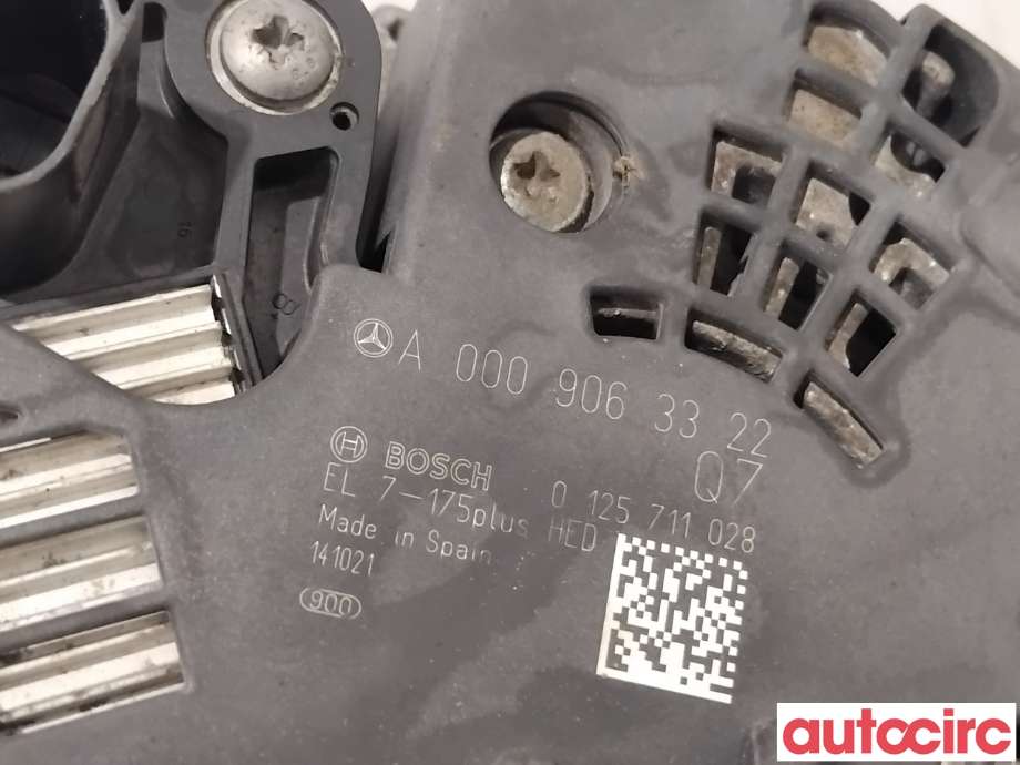 Dynamo til Mercedes GLA 2014-2020 (X156) (X156) (MERCEDES|A0009063322|0125711028)
