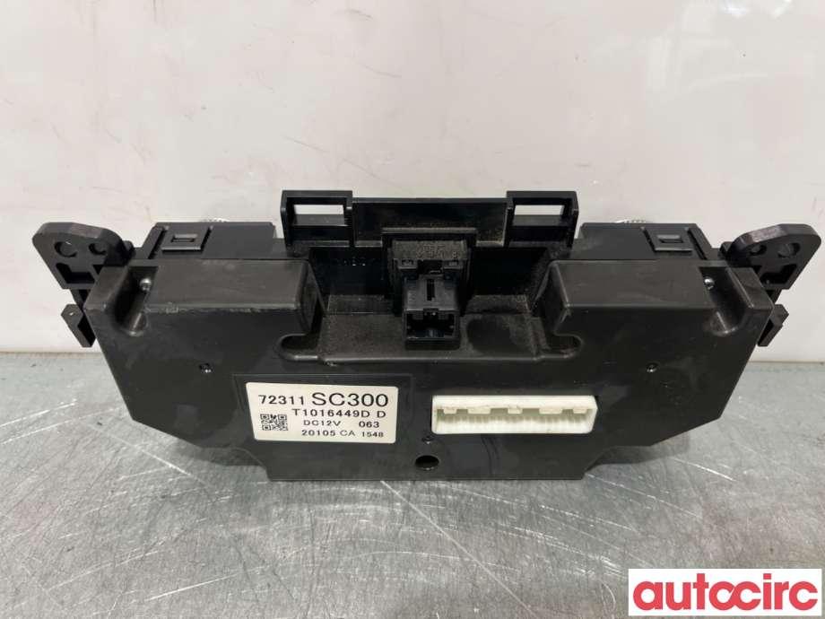 Varmeapparat betjening til Subaru Forester 2008-2013 (Type III)  (SUBARU|72311SC300|)