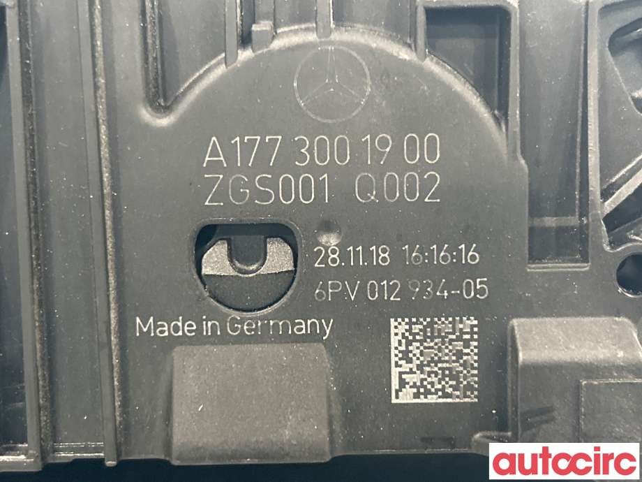 Pedal gass til Mercedes A-Klasse 2018-->> (W177) (W177) (MERCEDES|A1773001900)