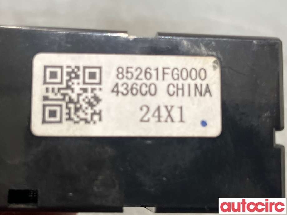 Instrument klokke til Subaru Forester 2008-2013 (Type III)  (SUBARU|85261FG000|)