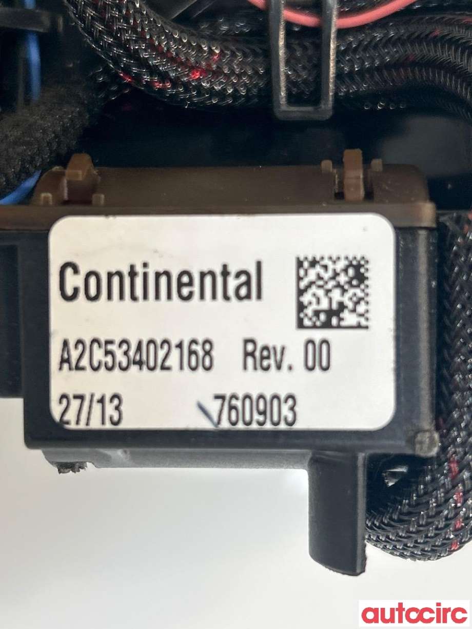 Multimedia display (MCU - Media Controller Unit) til Peugeot 5008 2010-2017 (Type I)  (PEUGEOT|98045606ZD|98043349ZD)