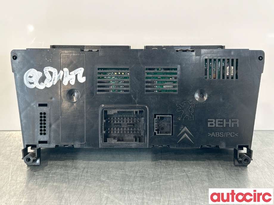 Varmeapparat betjening til Peugeot 5008 2010-2017 (Type I)  (PEUGEOT|6452Y4|96738323XT)