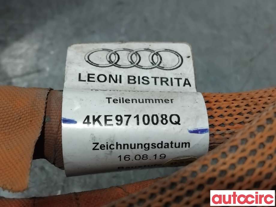 Kabel høy volt (HV) hybrid til Audi e-tron 2018-->>  (AUDI|4KE971008Q||4KE971008AE)