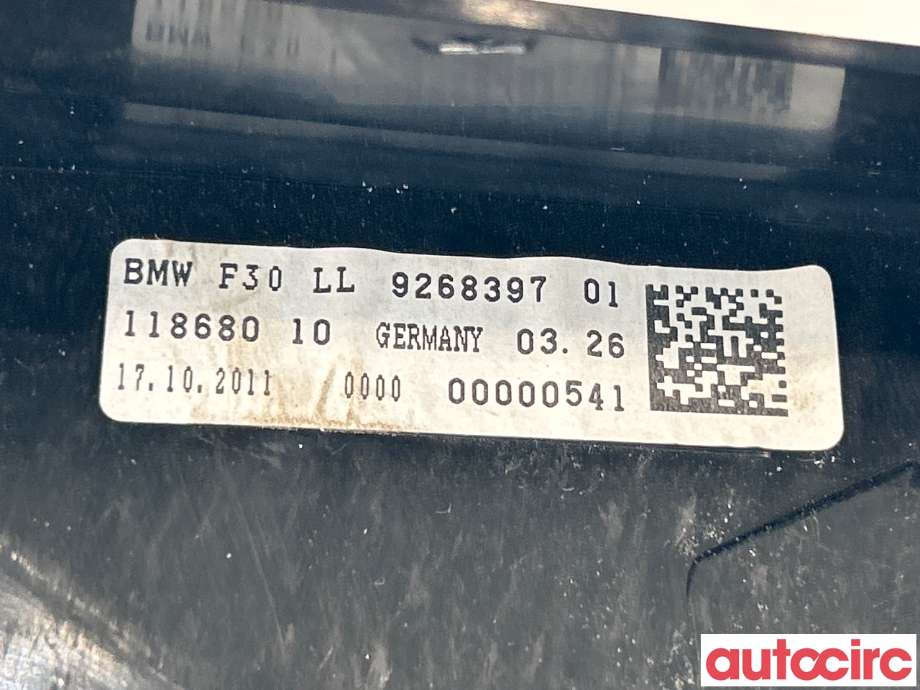 Multimedia display (MCU - Media Controller Unit) til BMW 3-Serie 2012-2018 (F30/F31/F34) (F30/F31/F34) (BMW|62308736358|9268397)