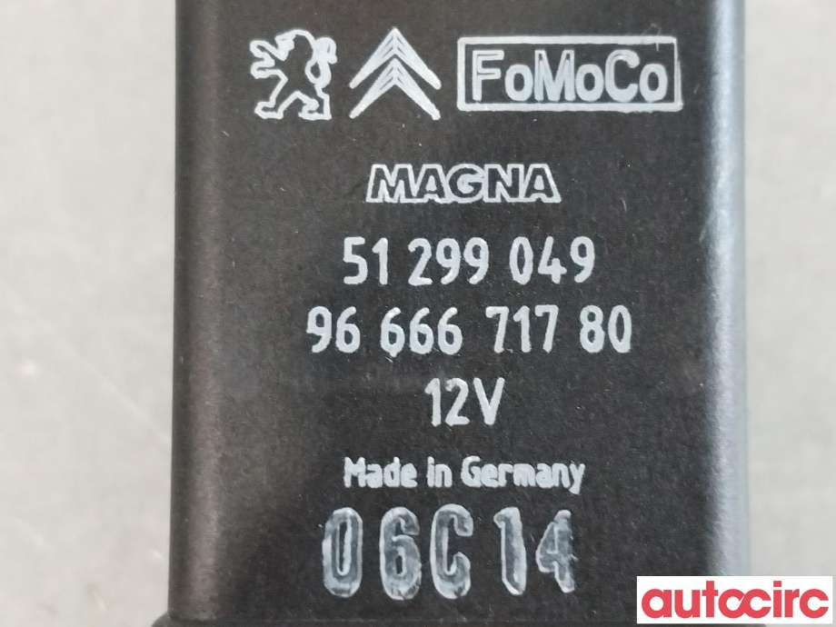 Rele gløde til Volvo V60/V60 CC 2013-2018 (Type I, Fase 2)  (VOLVO|31422154|9666671780)