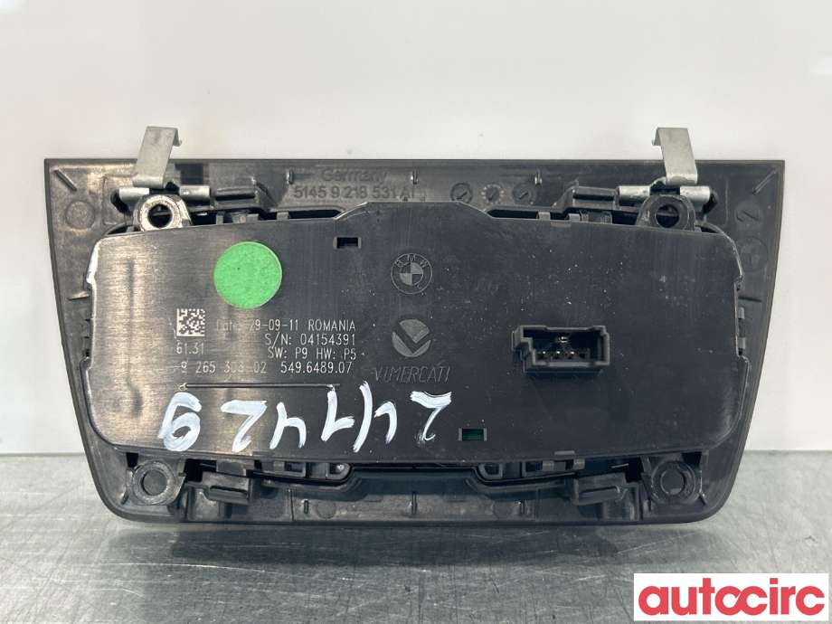 Bryter lys til BMW 3-Serie 2012-2018 (F30/F31/F34) (F30/F31/F34) (BMW|61316847512|61319265303)