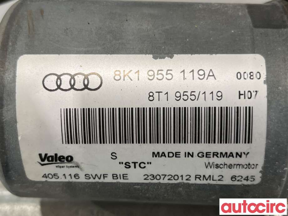 Viskermotor frontrute til Audi A4 2007-2014 (Type IV) (B8) (B8) (AUDI|8K1955023C|405116|8K1955023E)