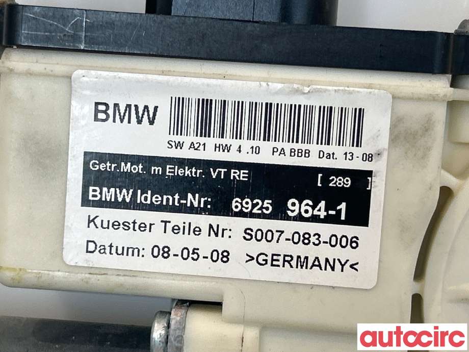 Ruteheis høyre foran til BMW X3 2007-2010 (Fase 2) (E83) (E83) (BMW|67626925964|6925964)