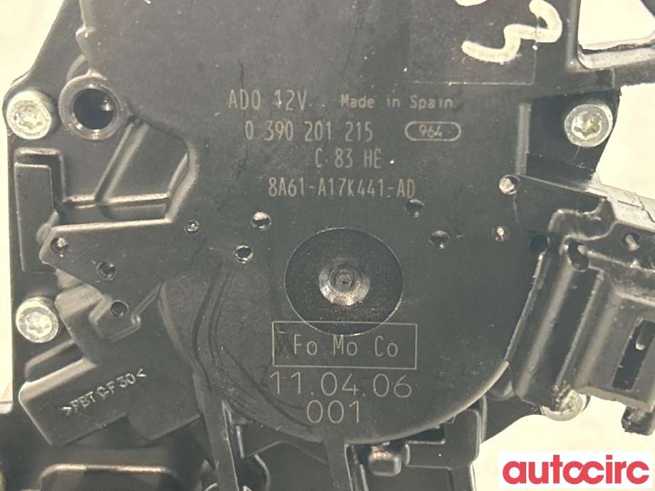 Viskermotor bakrute til Ford Fiesta 2008-2012 (Type VI, Fase 1)  (FORD|1774291|0390201215|8A61-A17K441-AD)