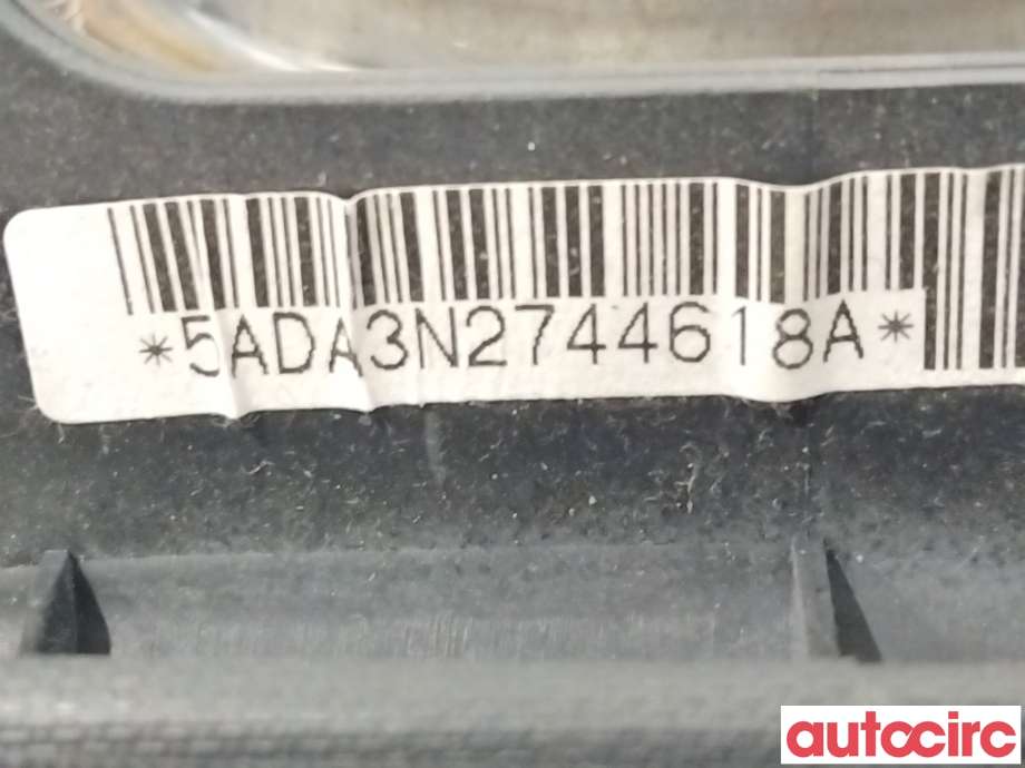 Airbag rattpute til Citroën C1 2006-2014 (Type I)  (CITROEN|4112HV|5ADA3N2744618A)