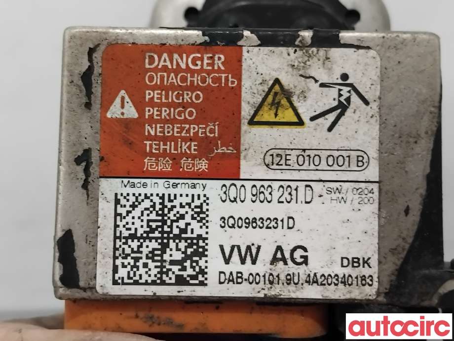 Motorvarmer elektrisk til VW Passat 2015-2019 (Fase 1) (B8) (B8) (VOLKSWAGEN|3Q0819013E||3Q0963231D)