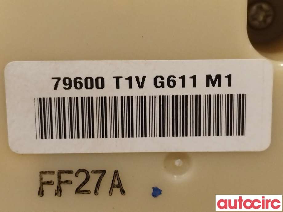 Varmeapparat betjening til Honda CR-V 2012-2018 (Type IV) (HONDA|79600-T1V-G61ZD|79600-T1V-G611)