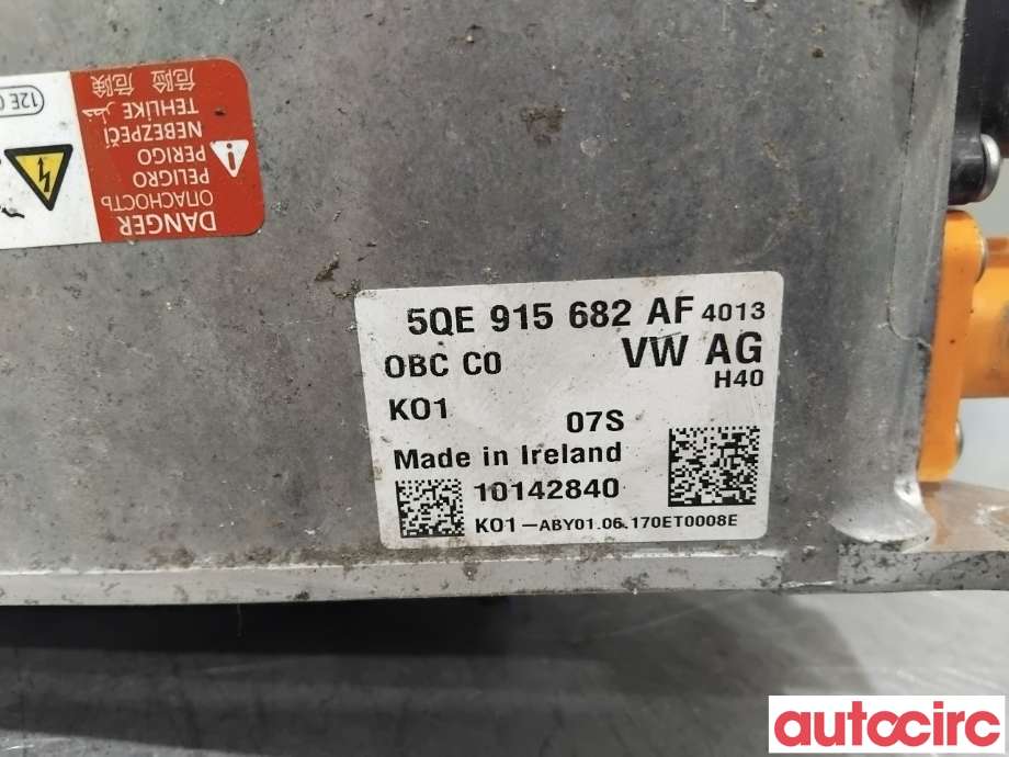 Batterilader (OBC - On Board Charger) til VW Passat 2015-2019 (Fase 1) (B8) (B8) (VOLKSWAGEN|5QE915682BG|10142840|5QE915682AF)