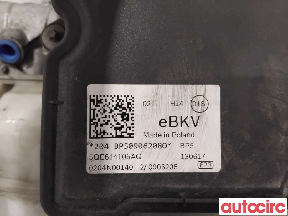 Bremsekraft-forsterker til VW Passat 2015-2019 (Fase 1) (B8) (B8) (VOLKSWAGEN|5QE614105AT|0204N00140|5QE614105AQ)